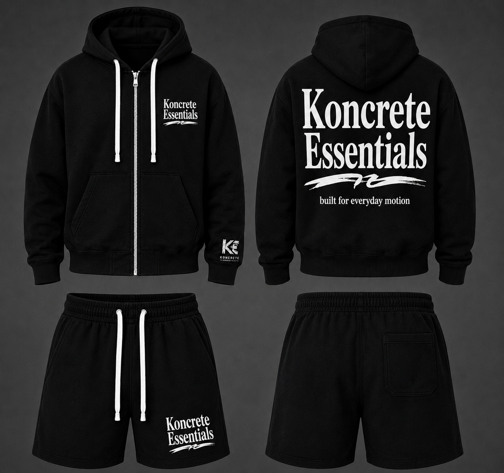 Koncrete Essentials Shorts Set